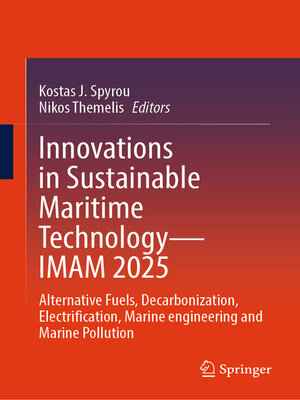 cover image of Innovations in Sustainable Maritime Technology—IMAM 2025
